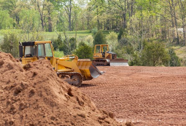 Bulldozer Land Clearing in State College